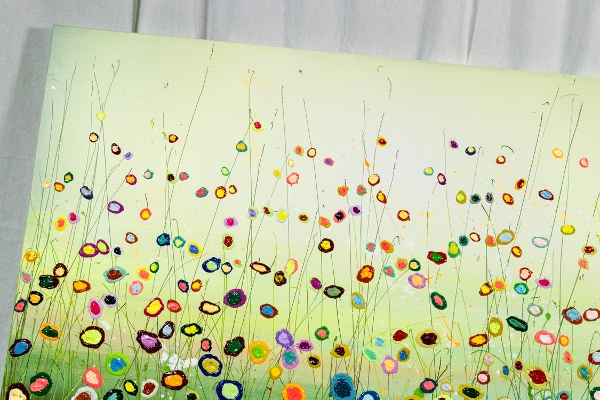 MURAVYEVA Yulia - Green field flowers